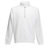 Fruit Of The Loom Zip Neck Sweatshirt